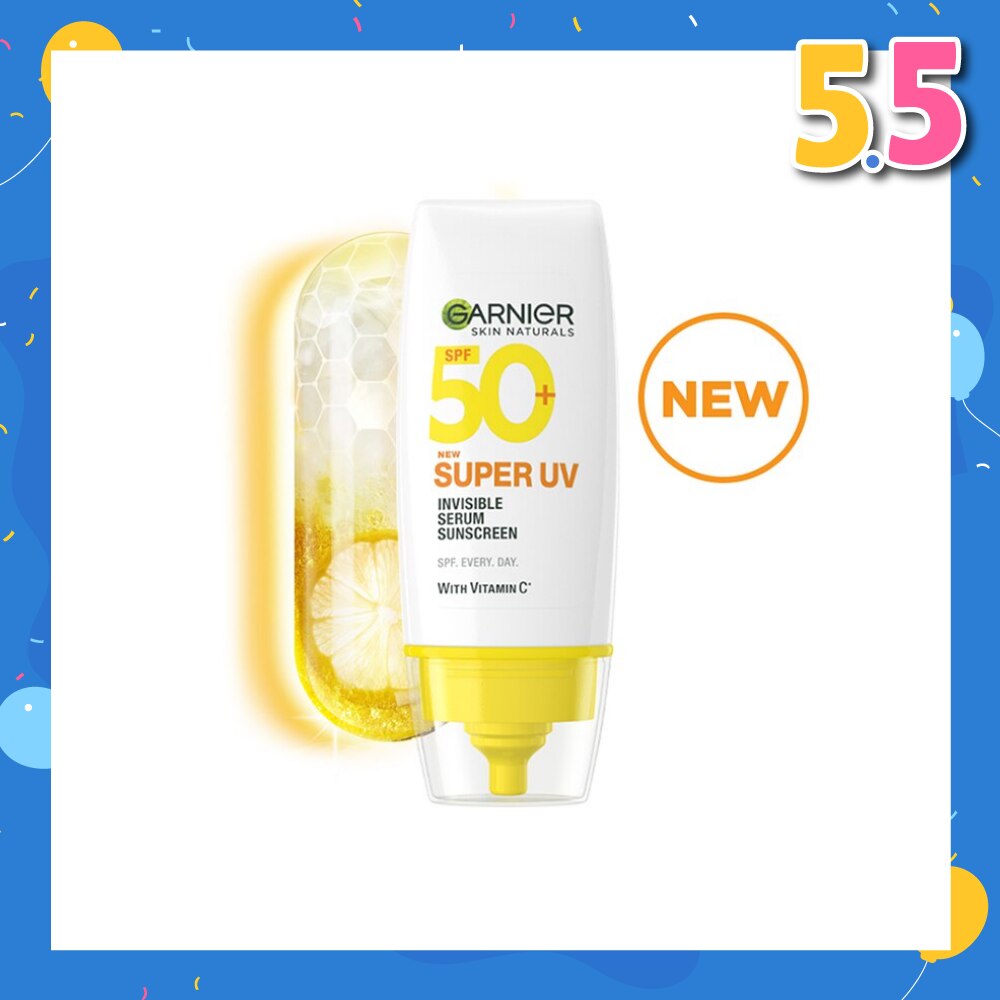 Super UV Invisible Serum Sunscreen SPF50+ (with Vitamin C) 30ml