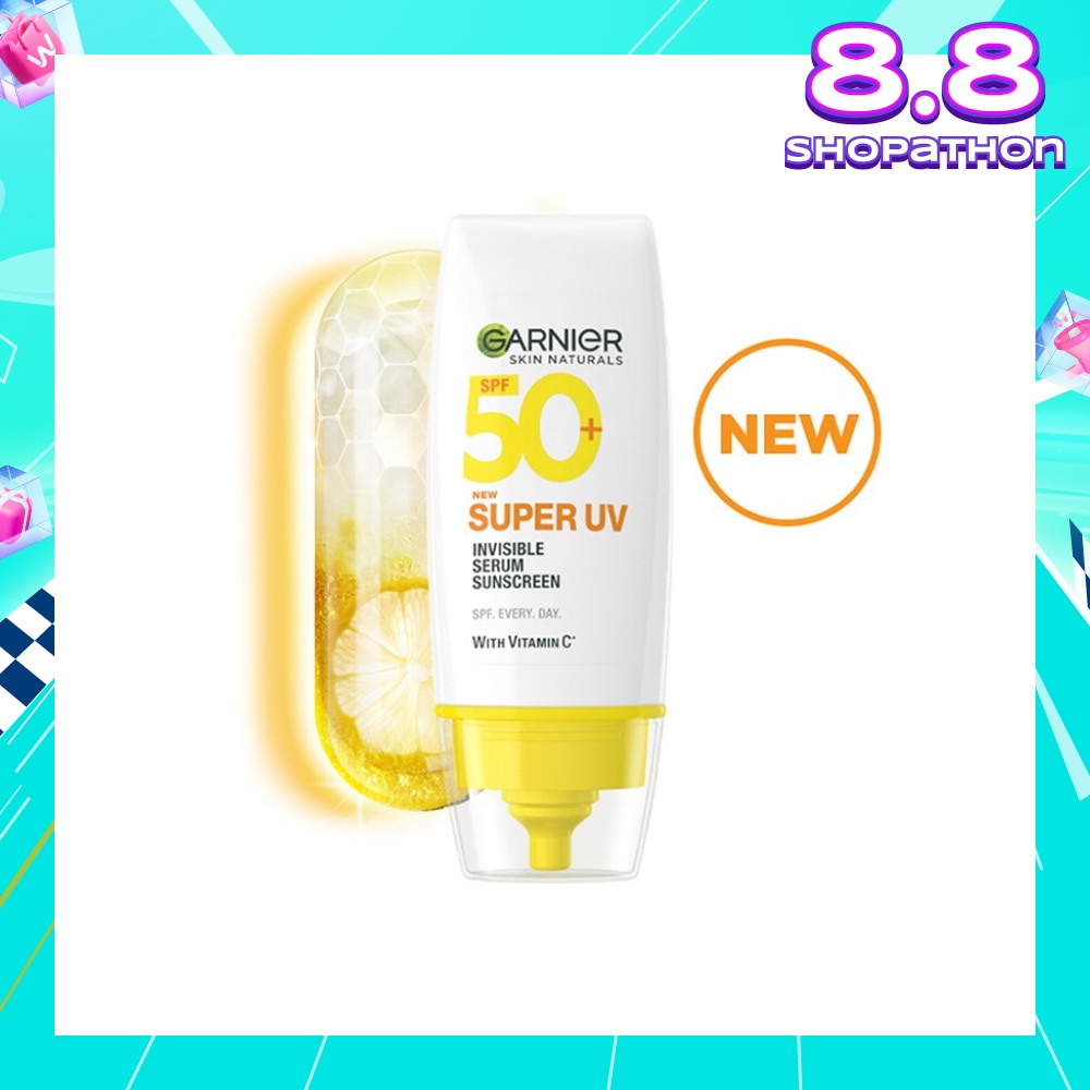 Super UV Invisible Serum Sunscreen SPF50+ (with Vitamin C) 30ml