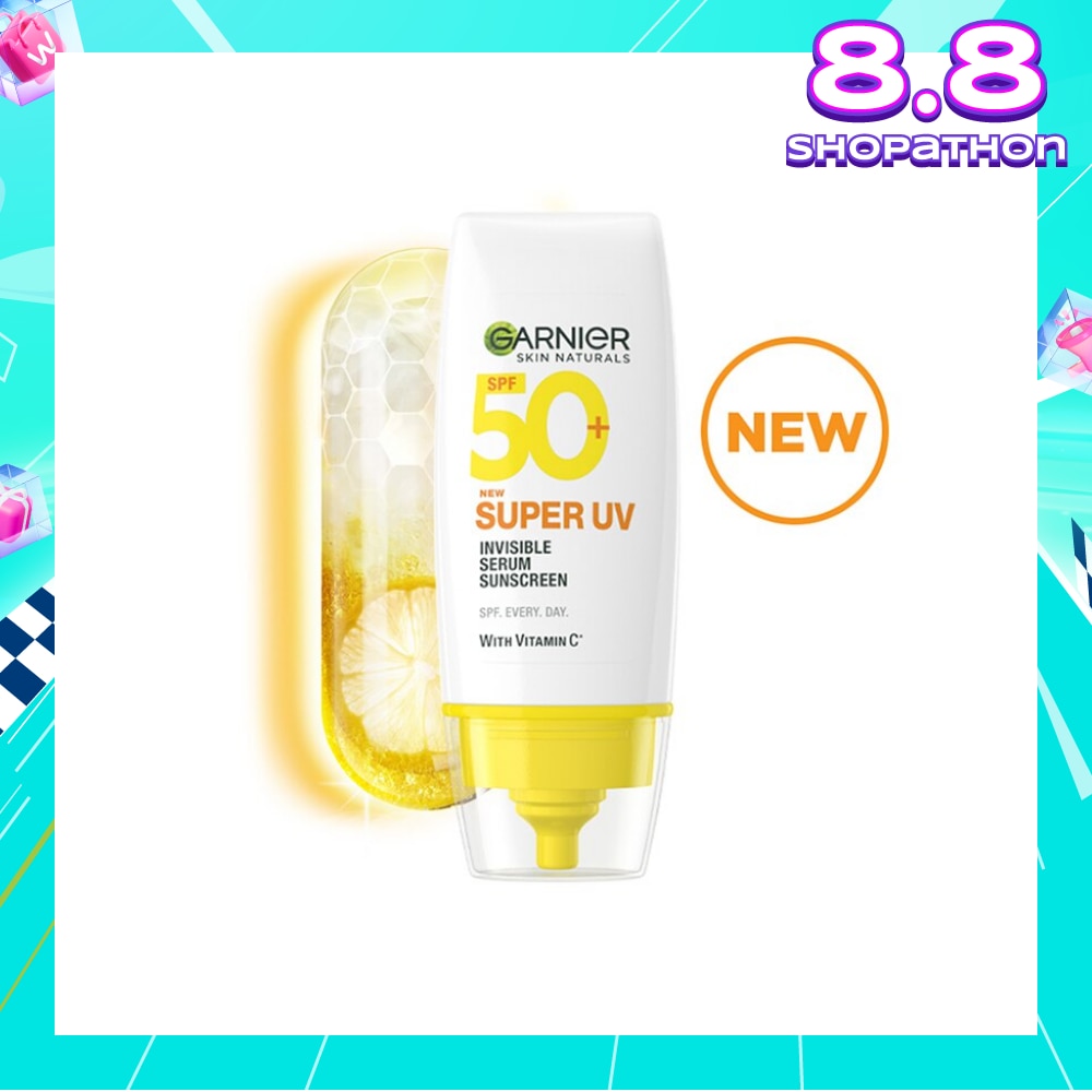 Super UV Invisible Serum Sunscreen SPF50+ (with Vitamin C) 30ml