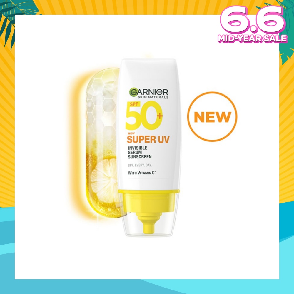 Super UV Invisible Serum Sunscreen SPF50+ (with Vitamin C) 30ml