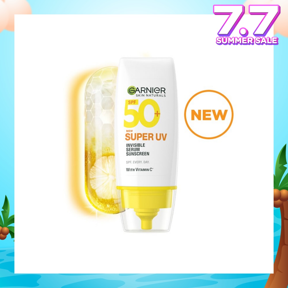 Super UV Invisible Serum Sunscreen SPF50+ (with Vitamin C) 30ml