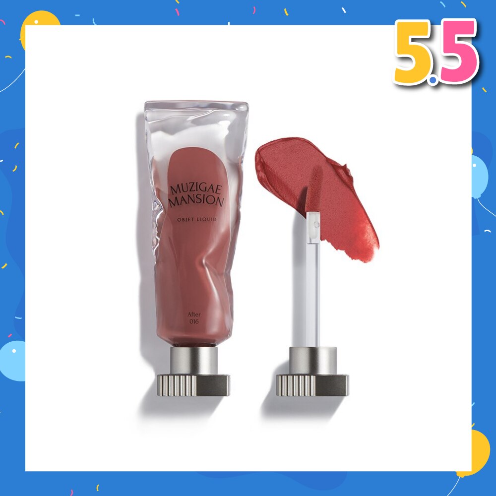 Blurry Gel Softened Flush Velvet Smooth Finish Signature Fragrance Objet Liquid (016 After) 6ml