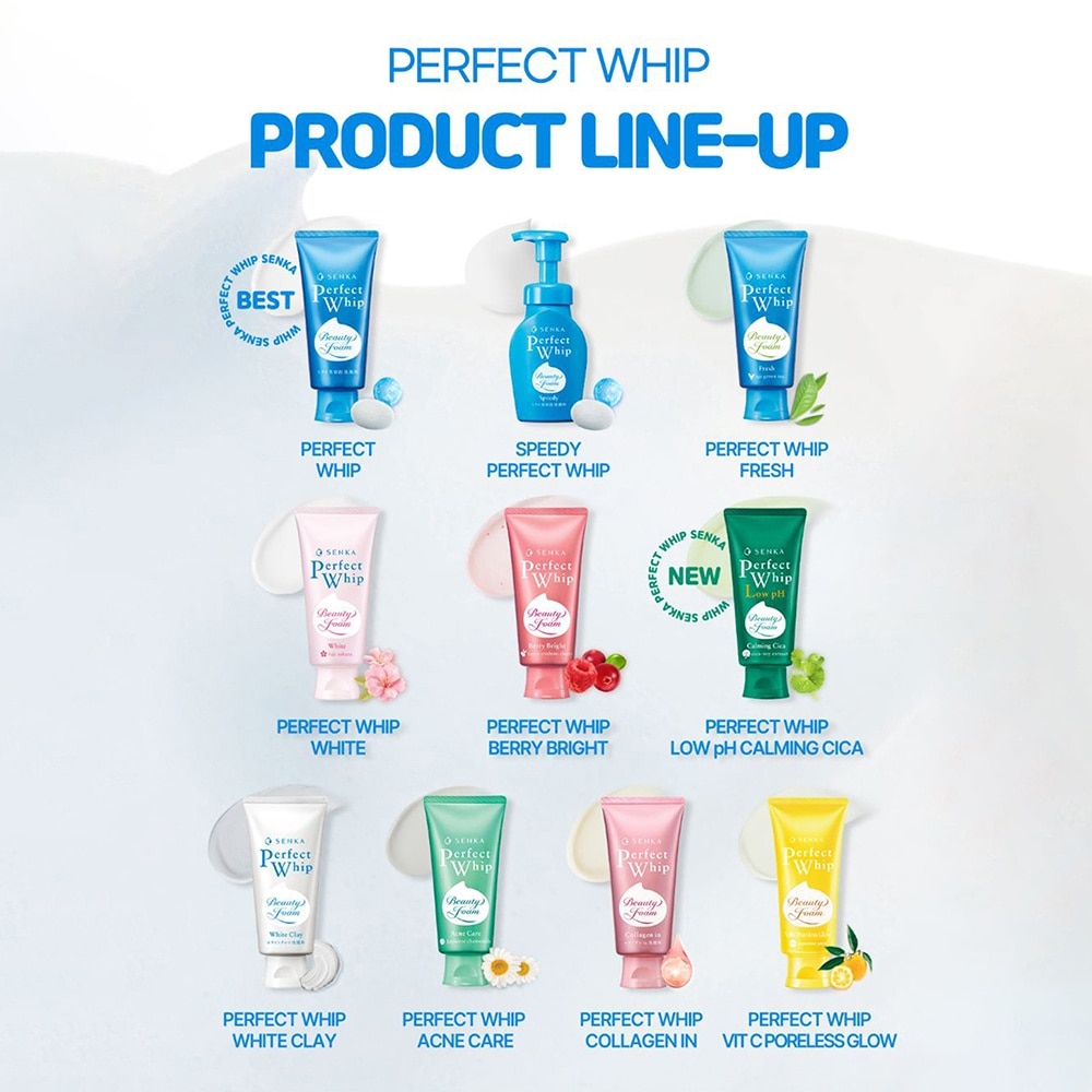 Perfect Whip Gentle Calming Cica Low pH Beauty Cleansing Foam 100g