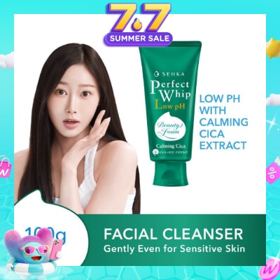 SENKA - Perfect Whip Gentle Calming Cica Low pH Beauty Cleansing Foam 100g