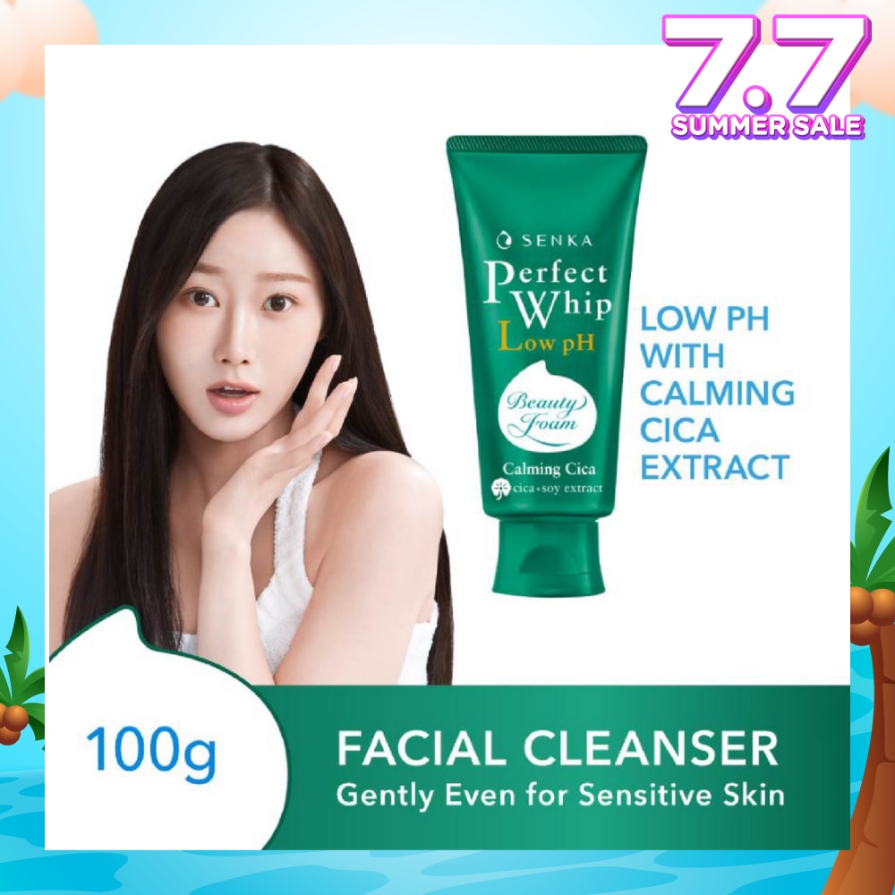 Perfect Whip Gentle Calming Cica Low pH Beauty Cleansing Foam 100g