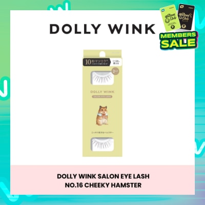 DOLLY WINK Salon Eye Lash No.16 Cheeky Hamster Pair 2s