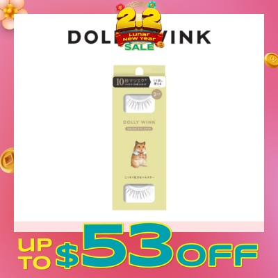 DOLLY WINK Salon Eye Lash No.16 Cheeky Hamster Pair 2s