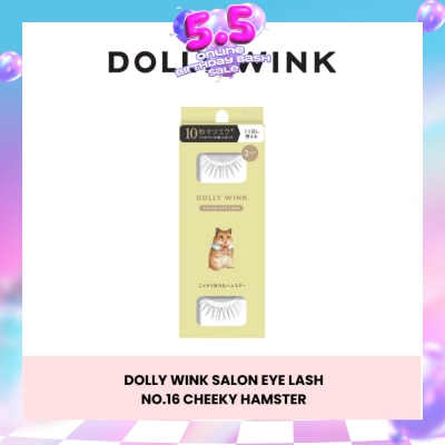 DOLLY WINK - Salon Eye Lash No.16 Cheeky Hamster Pair 2s