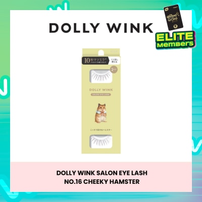 DOLLY WINK Salon Eye Lash No.16 Cheeky Hamster Pair 2s