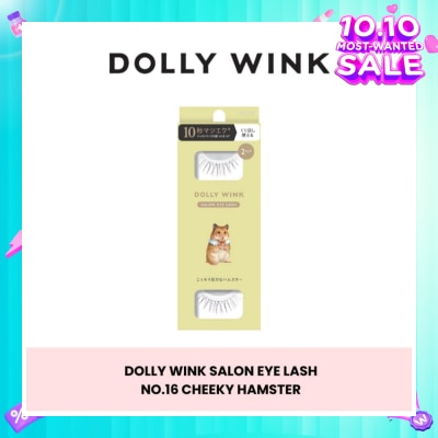 DOLLY WINK Salon Eye Lash No.16 Cheeky Hamster Pair 2s
