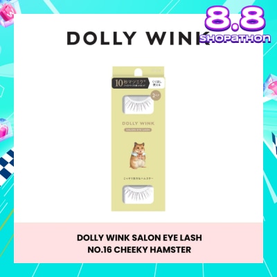 DOLLY WINK Salon Eye Lash No.16 Cheeky Hamster Pair 2s