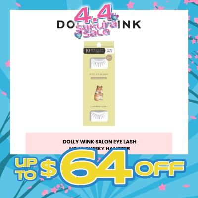 DOLLY WINK - Salon Eye Lash No.16 Cheeky Hamster Pair 2s