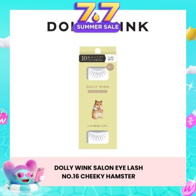 DOLLY WINK - Salon Eye Lash No.16 Cheeky Hamster Pair 2s