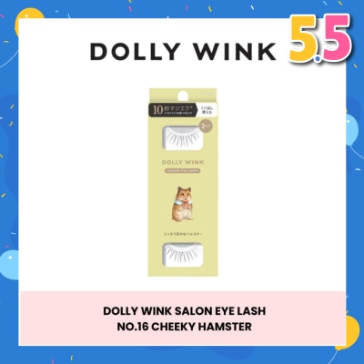 DOLLY WINK Salon Eye Lash No.16 Cheeky Hamster Pair 2s