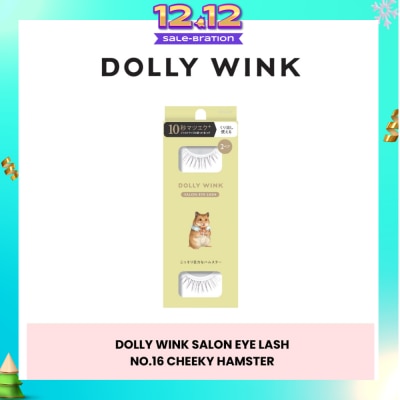 DOLLY WINK Salon Eye Lash No.16 Cheeky Hamster Pair 2s