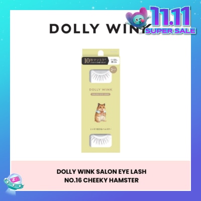 DOLLY WINK Salon Eye Lash No.16 Cheeky Hamster Pair 2s