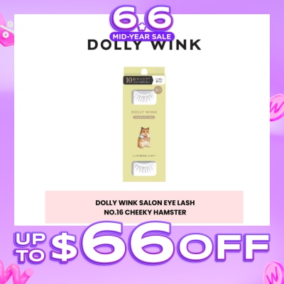 DOLLY WINK - Salon Eye Lash No.16 Cheeky Hamster Pair 2s