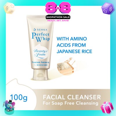 SENKA - Perfect Whip Amino Charge Beauty Cleansing Foam (Gentle On Sensitive Skin) 100g