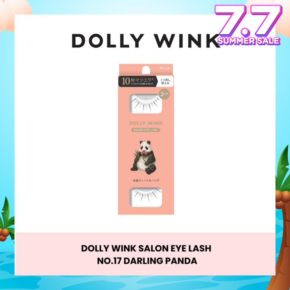 Salon Eye Lash No.17 Darling Panda Pair 2s
