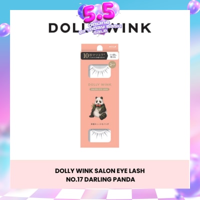 DOLLY WINK - Salon Eye Lash No.17 Darling Panda Pair 2s