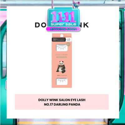 DOLLY WINK Salon Eye Lash No.17 Darling Panda Pair 2s image
