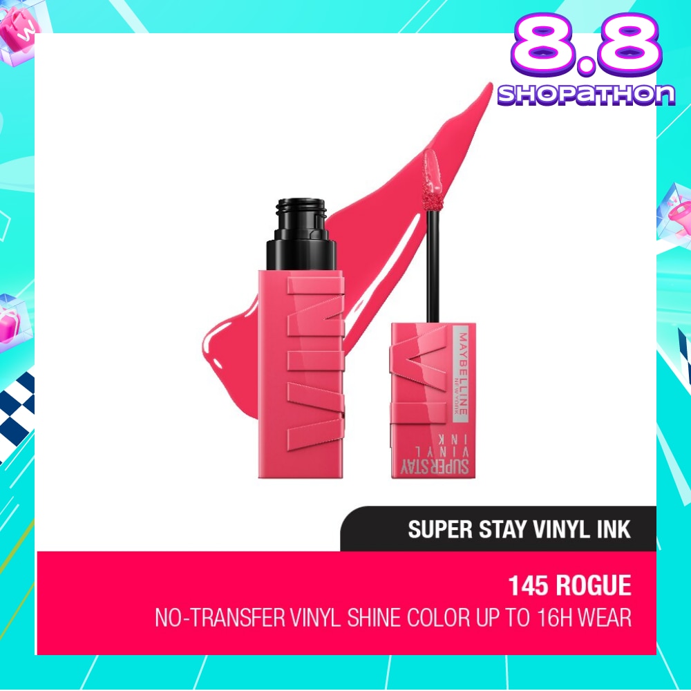 MAYBELLINE Vinyl Ink Pink Collection 145 Rogue 40g