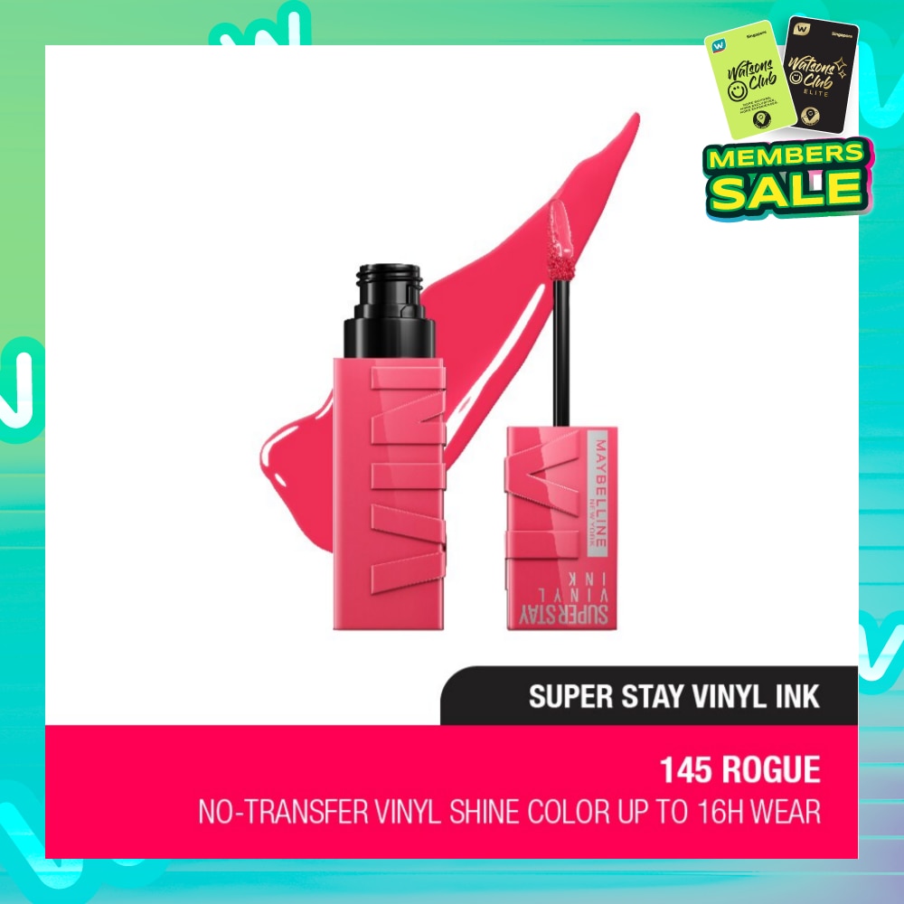 MAYBELLINE Vinyl Ink Pink Collection 145 Rogue 40g