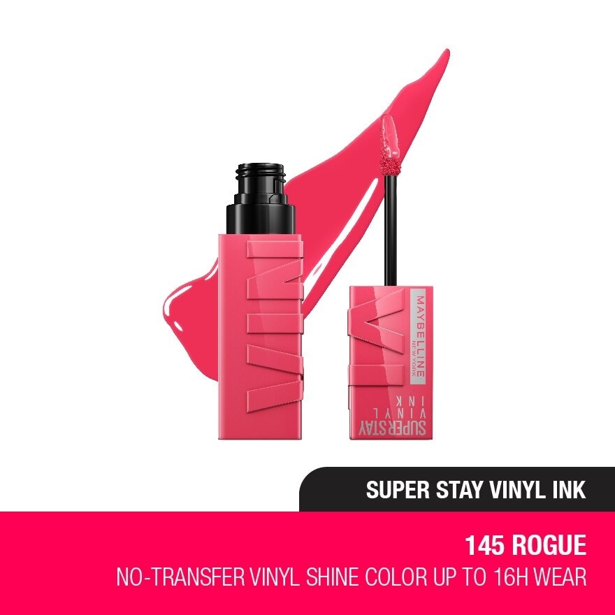 MAYBELLINE Vinyl Ink Pink Collection 145 Rogue 40g