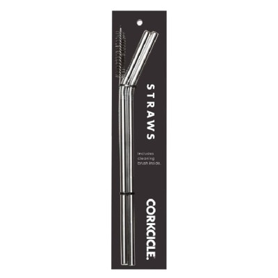 CORKCICLE Stainless Straw 2 pcs set