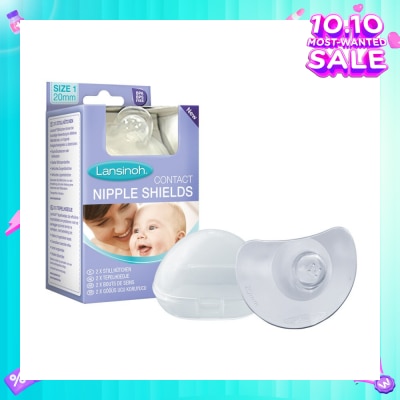 LANSINOH Contact Nipple Shield With Case (2X20mm)