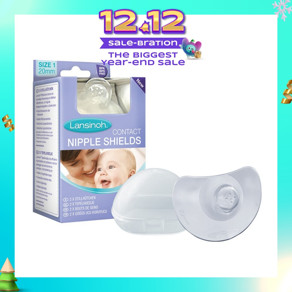 Contact Nipple Shield With Case (2X20mm)