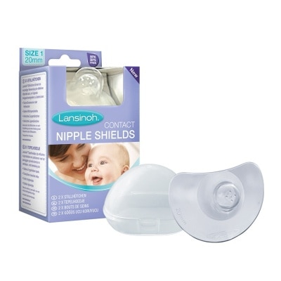 LANSINOH Contact Nipple Shield With Case (2X20mm)