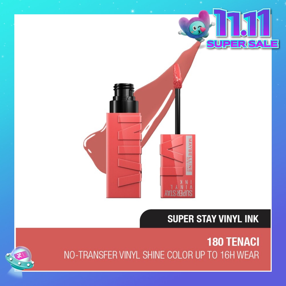 MAYBELLINE Vinyl Ink Pink Collection 180 Tenacious 40g