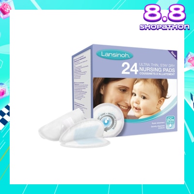 LANSINOH Disposable Nursing Pads 24s