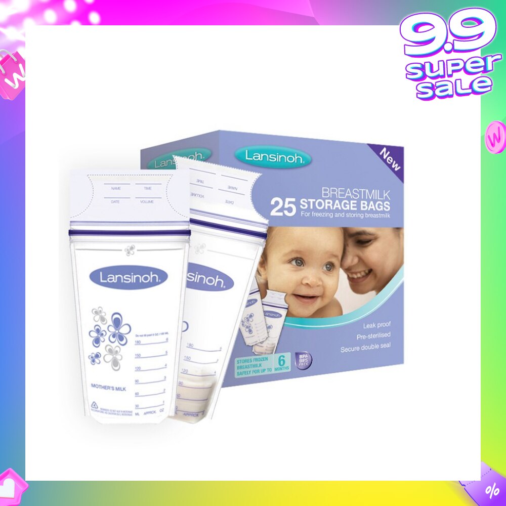 Breastmilk Storage Bags 25s