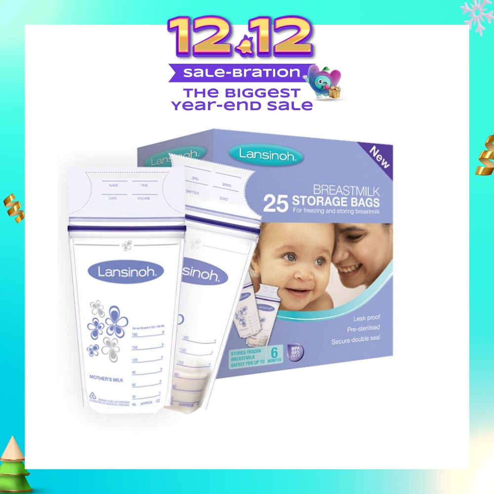 Breastmilk Storage Bags 25s