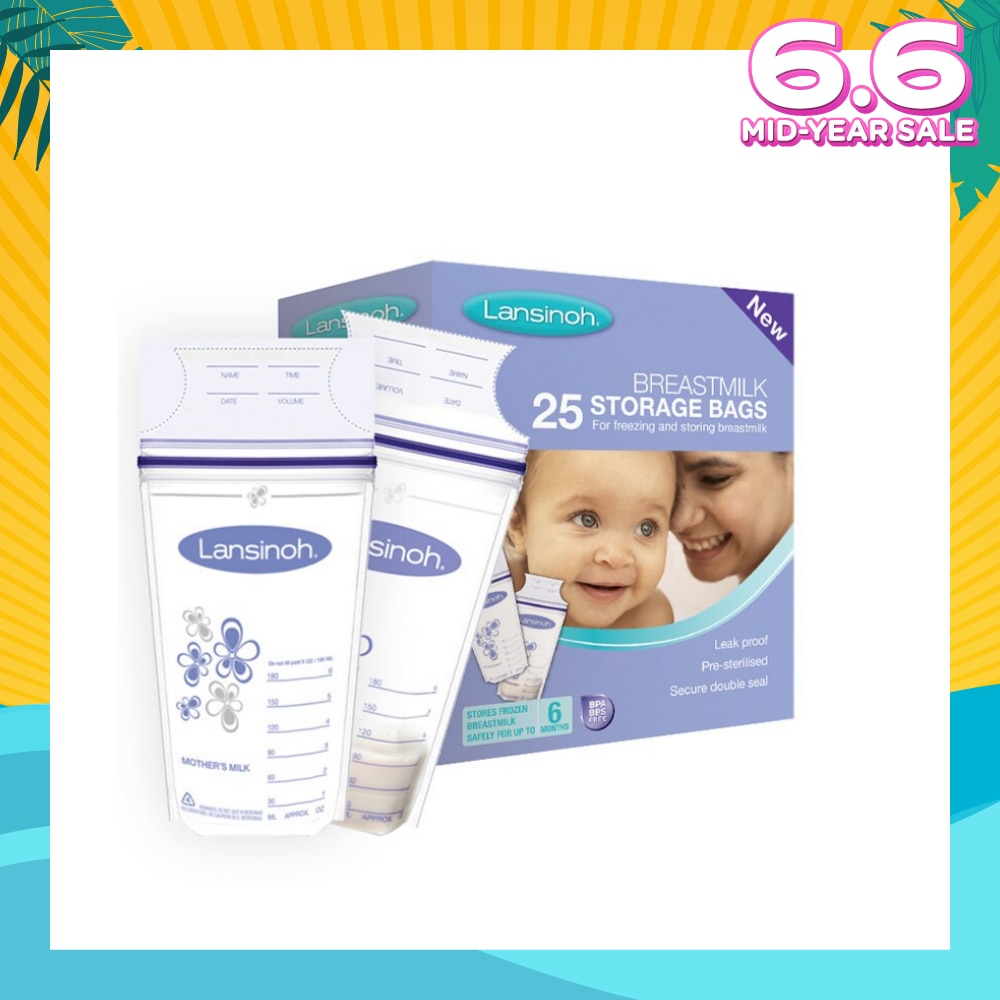 Breastmilk Storage Bags 25s