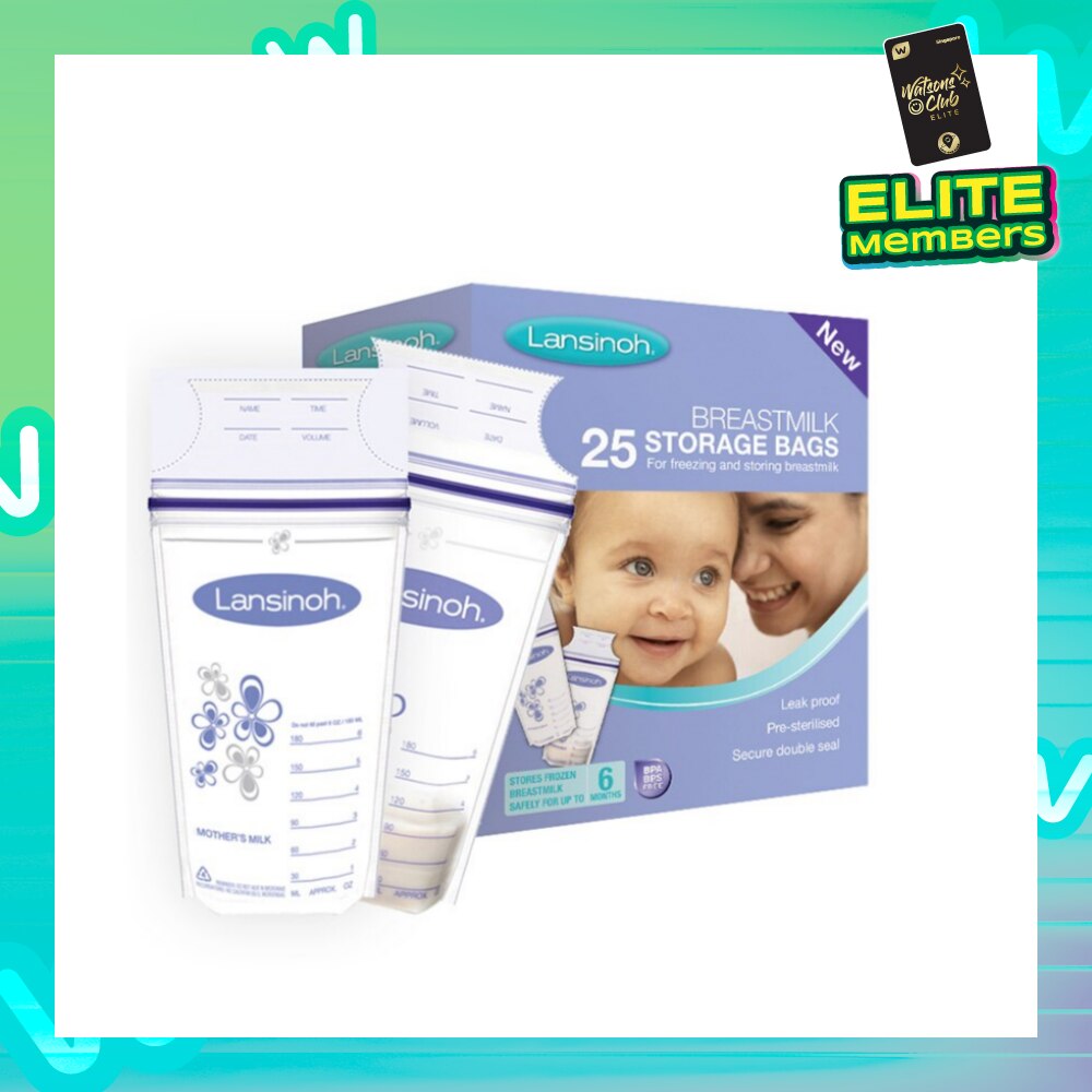 Breastmilk Storage Bags 25s
