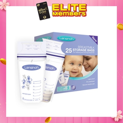 LANSINOH Breastmilk Storage Bags 25s