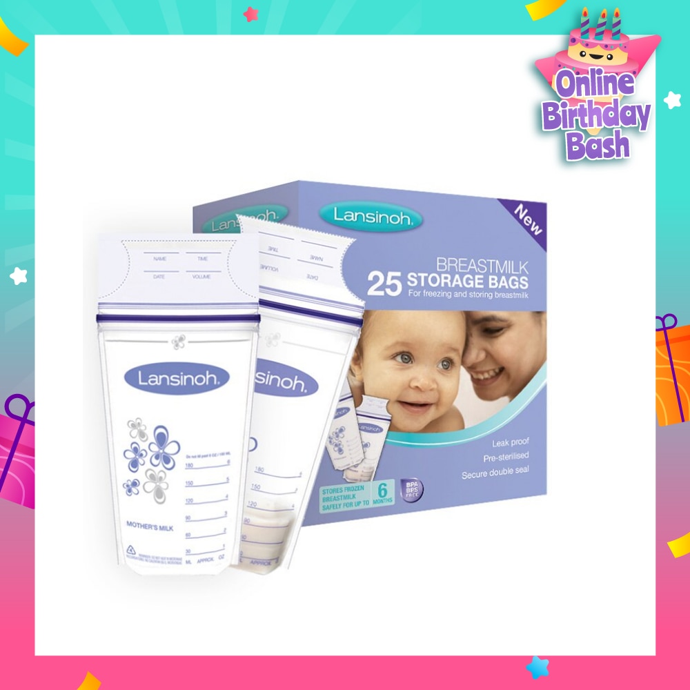 Breastmilk Storage Bags 25s