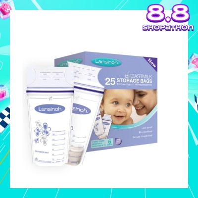 LANSINOH Breastmilk Storage Bags 25s