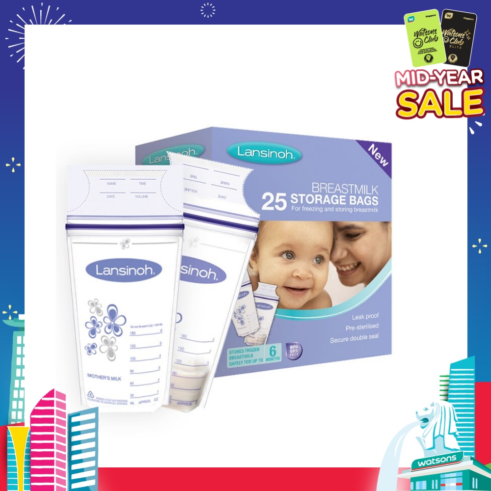Breastmilk Storage Bags 25s