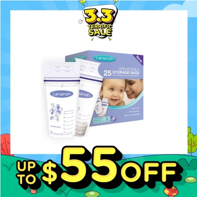 LANSINOH Breastmilk Storage Bags 25s