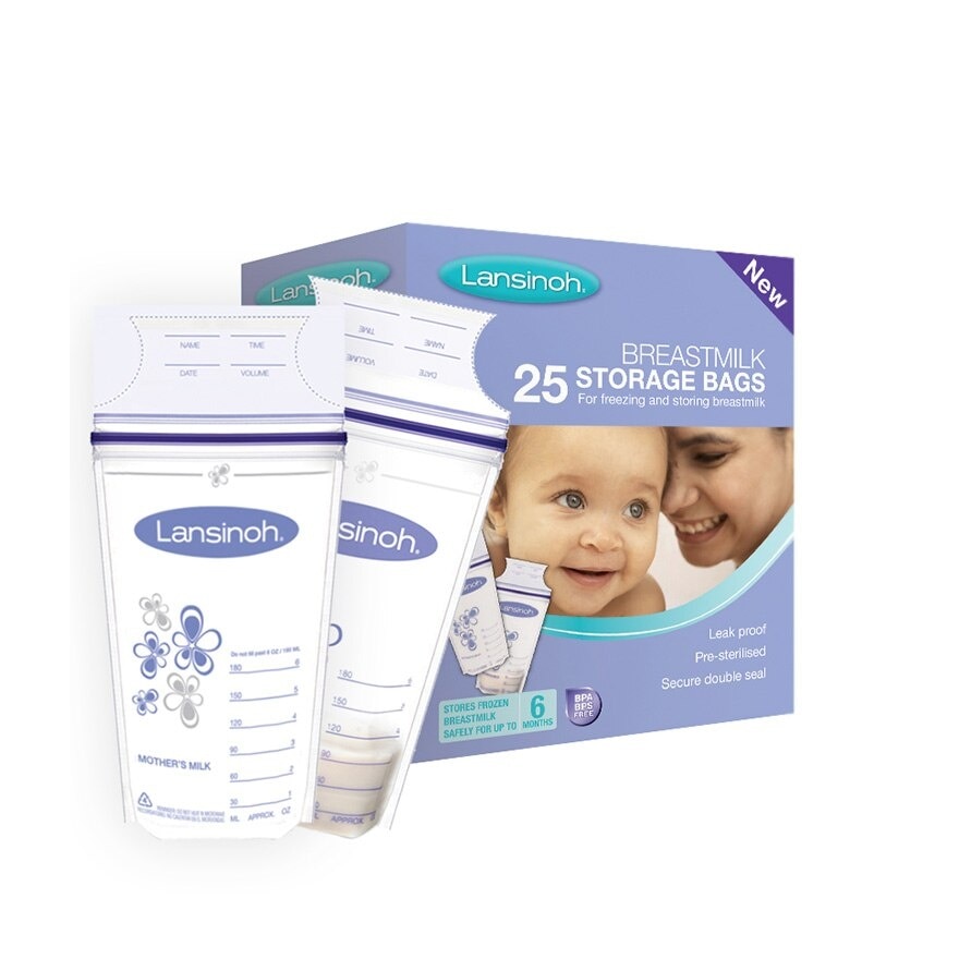 Breastmilk Storage Bags 25s