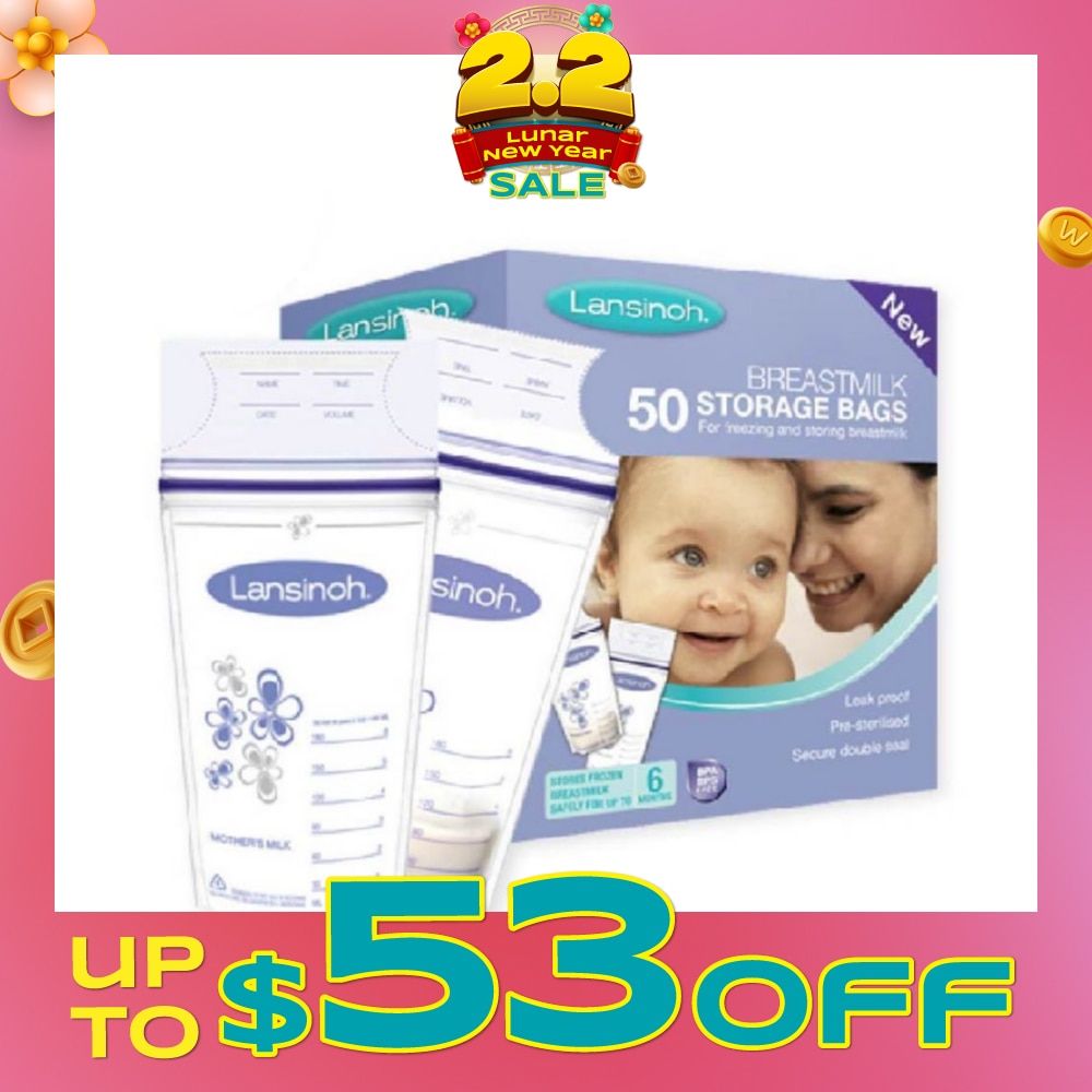 Breastmilk Storage Bags 50s