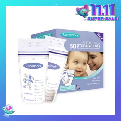 LANSINOH Breastmilk Storage Bags 50s