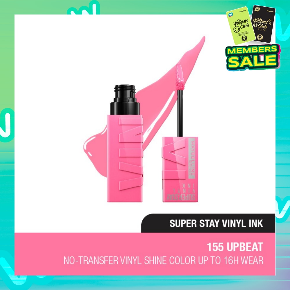 MAYBELLINE Vinyl Ink Pink Collection 155 Upbeat 40g