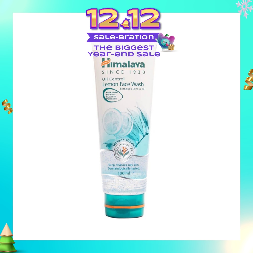 Oil Control Lemon Facial Wash 100ml (Expiry: Aug`2026)