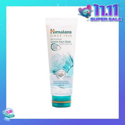 HIMALAYA Oil Control Lemon Facial Wash 100ml (Expiry: Aug`2026)