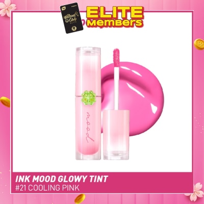 PERIPERA Ink Mood Glowy Tint 21 Cooling Pink 4g&nbsp;(Expiry: Apr`2026)